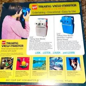 GAF Toys Snow White Sand The Seven Dwarfs Talking Viewmaster